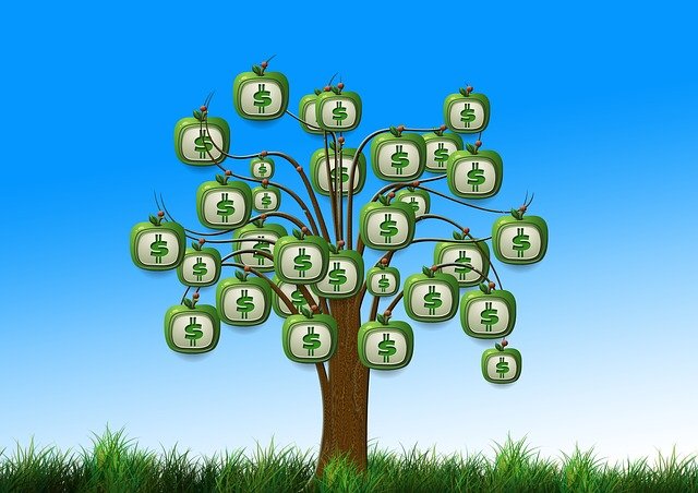 strom s peněz